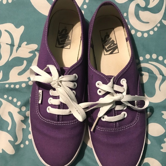 plum colored vans